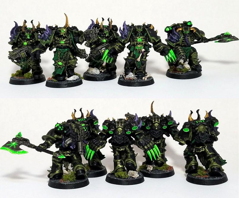 chaos space marines figures